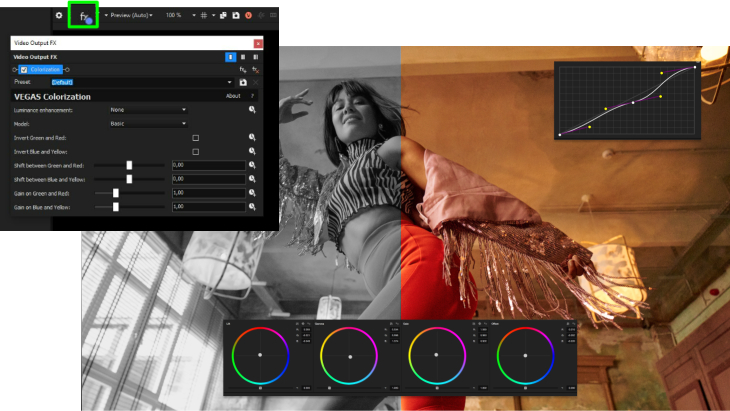 Videos einfärben mit VEGAS Pro