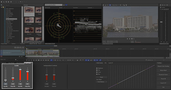 Step 2: Input/Output Sliders  