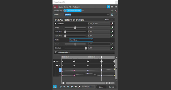 STEP 10:  Keyframe Animation