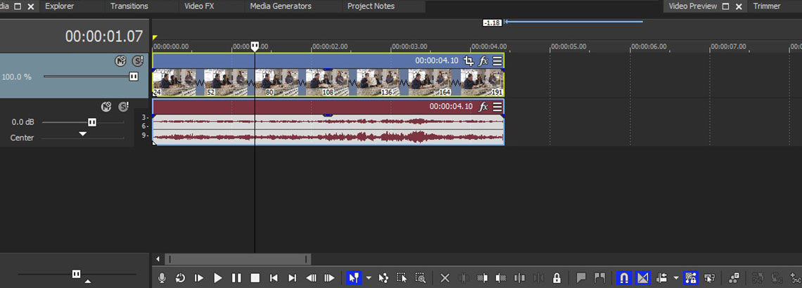 sony vegas preset manager windows 10